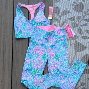 Lilly Pulitzer Vibrant Floral Sports Set